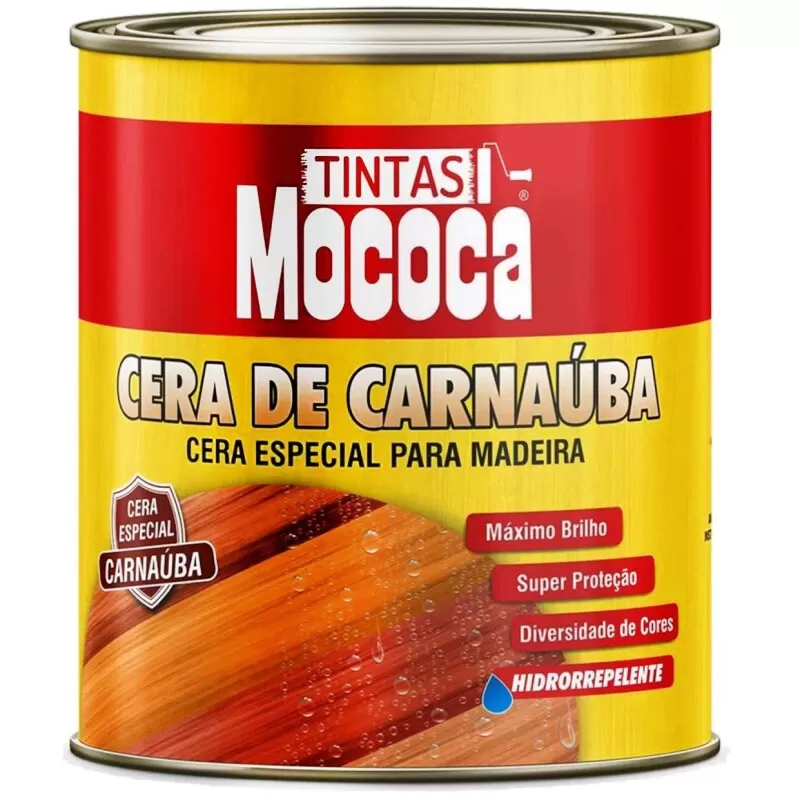 Cera de Carnaúba Mococa 900ml - Incolor