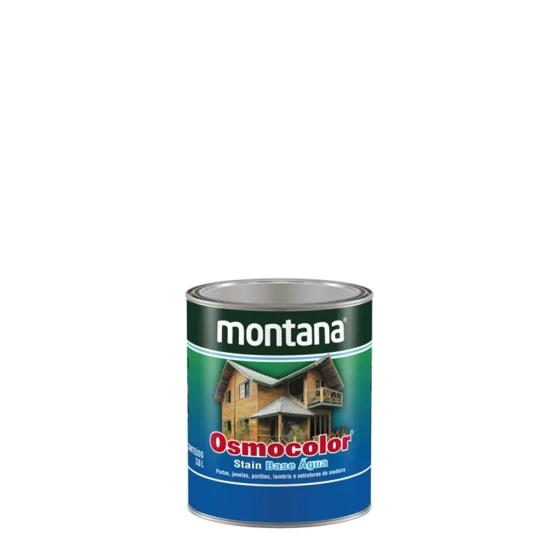 Osmocolor Stain Base de Água Montana 900ml - Imbuia