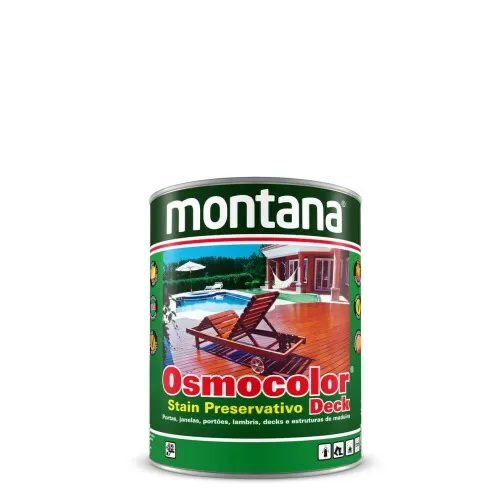 Osmocolor Stain UV Deck Montana 900ml - Castanho
