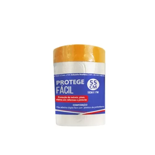 Protetor Adesivo Plástico Protege Fácil Compel 55cm x 17cm