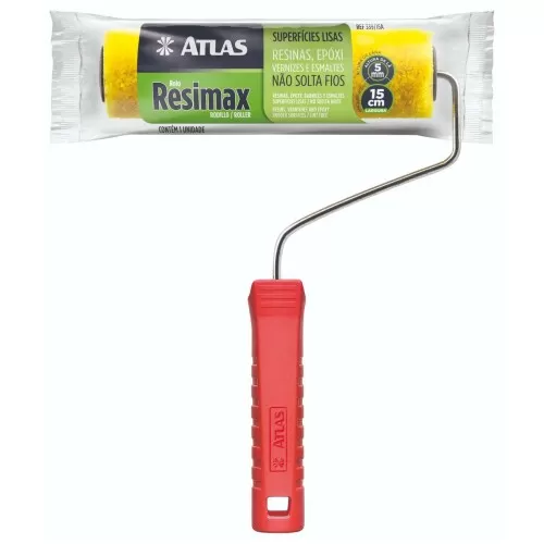 Rolo Lã Sintética Atlas Resimax 15cm