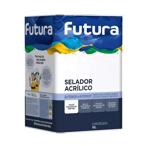 Selador Acrílico Futura 18 Litros - Branco fosco