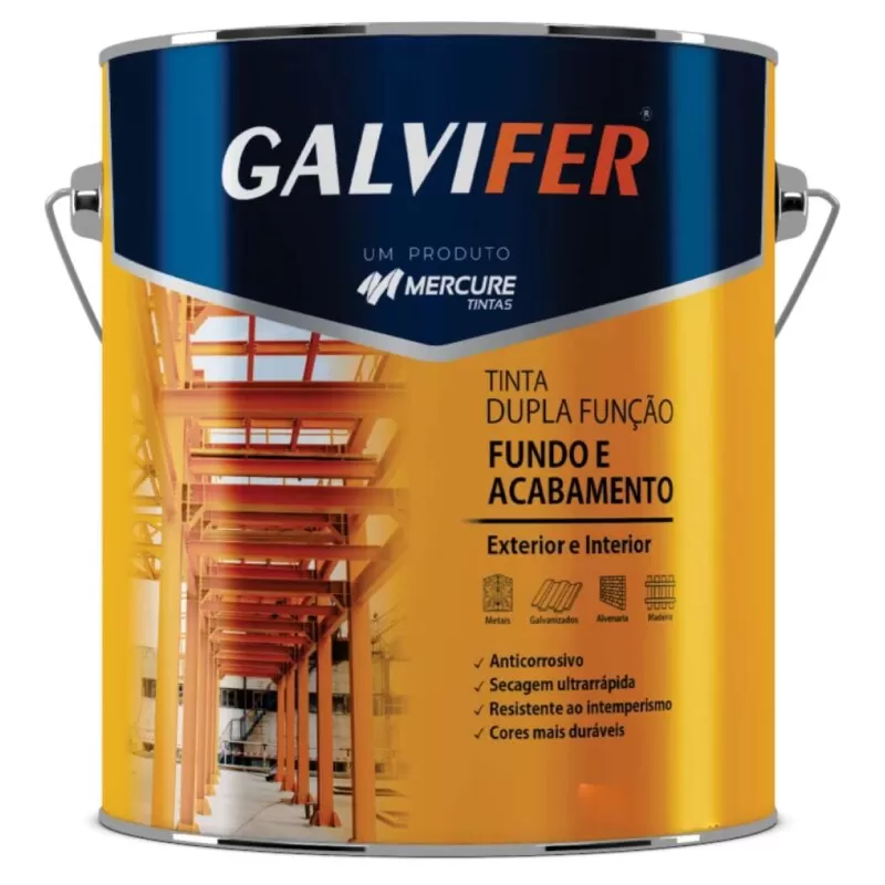 Tinta Dupla Função Galvifer 3,6 Litros - Branco brilhante